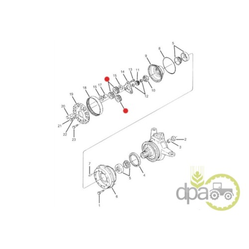 PINION SATELIT FATA