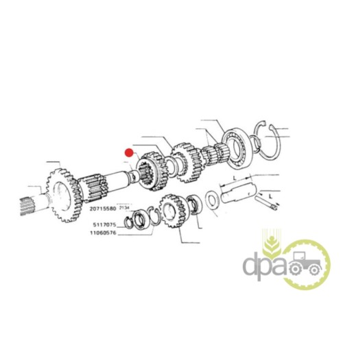 PINION TRANSMISIE Z29