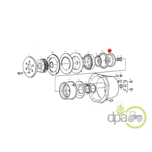 PISTON AMBREIAJ TRANSMISIE