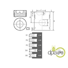 PISTON+SEGMENTI MOTOR