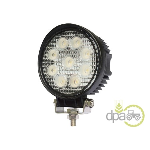 PROIECTOR ROTUND 9 LEDURI 12V-36V