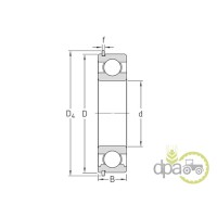 RULMENT 40X90X23