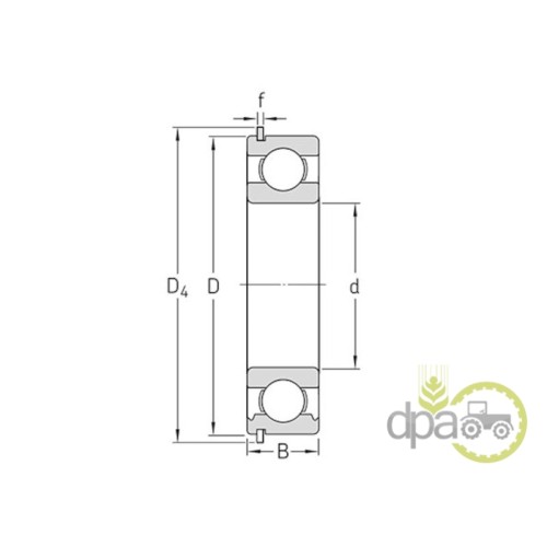 RULMENT 40X90X23