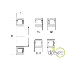 RULMENT 50X90X23