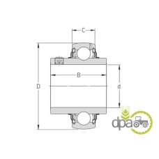 RULMENT 50X90X51.6/23