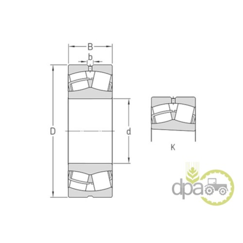 RULMENT 70X150X35