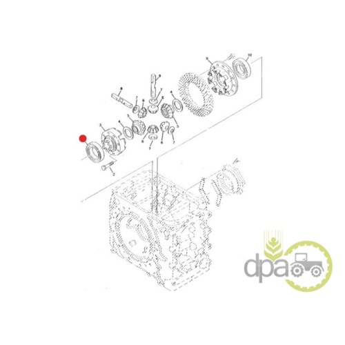 RULMENT CARCASA DIFERENTIAL SPATE