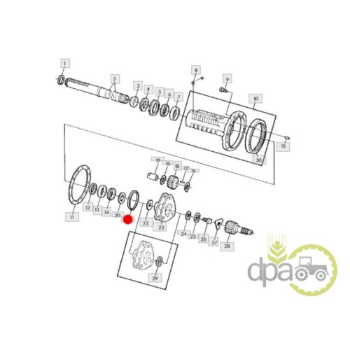SEGMENT REDUCTOR SPATE