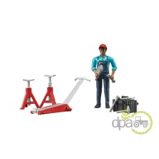 SET FIGURINA MECANIC CU ACCESORII JUCARIE