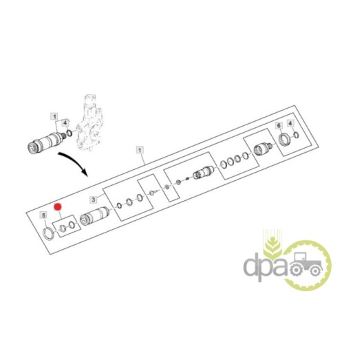 SET ORING CUPLA HIDRAULICA