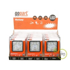 SET PROIECTOR LED PATRAT 12/24V 24W 1920LM 12BC