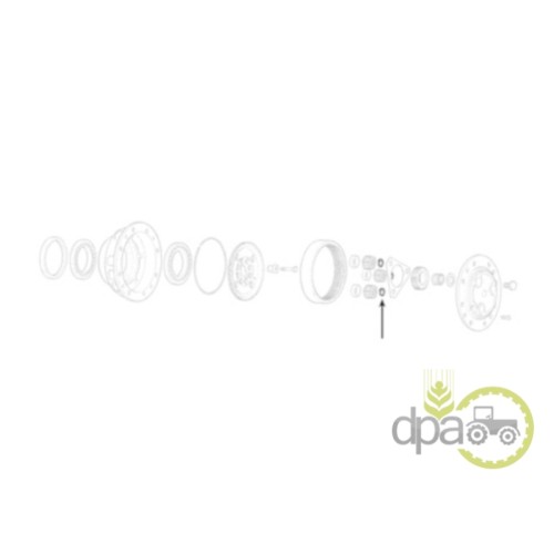 SIGURANTA PINION SATELIT FATA