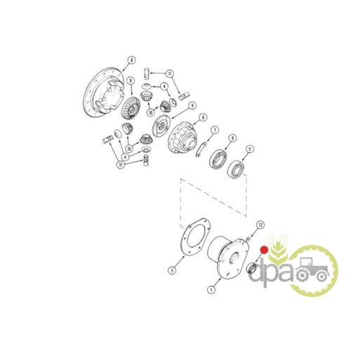 SIMERING CARCASA DIFERENTIAL