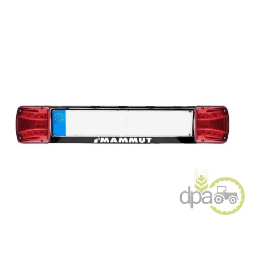 SUPORT NUMAR CU LAMPA LED