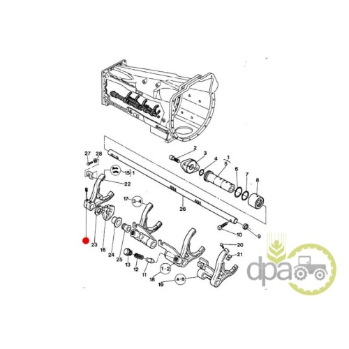 SURUB FURCA SELECTOR