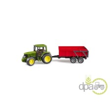 TRACTOR CU REMORCA JUCARIE JOHN DEERE 6920