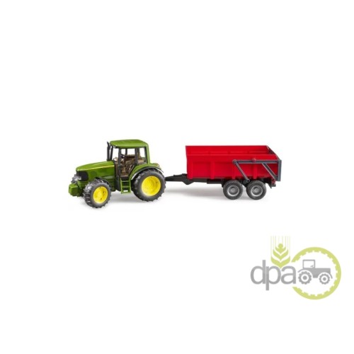TRACTOR CU REMORCA JUCARIE JOHN DEERE 6920