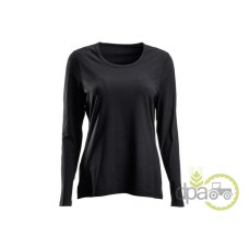 TRICOU MANECA LUNGA FEMEI NEGRU M